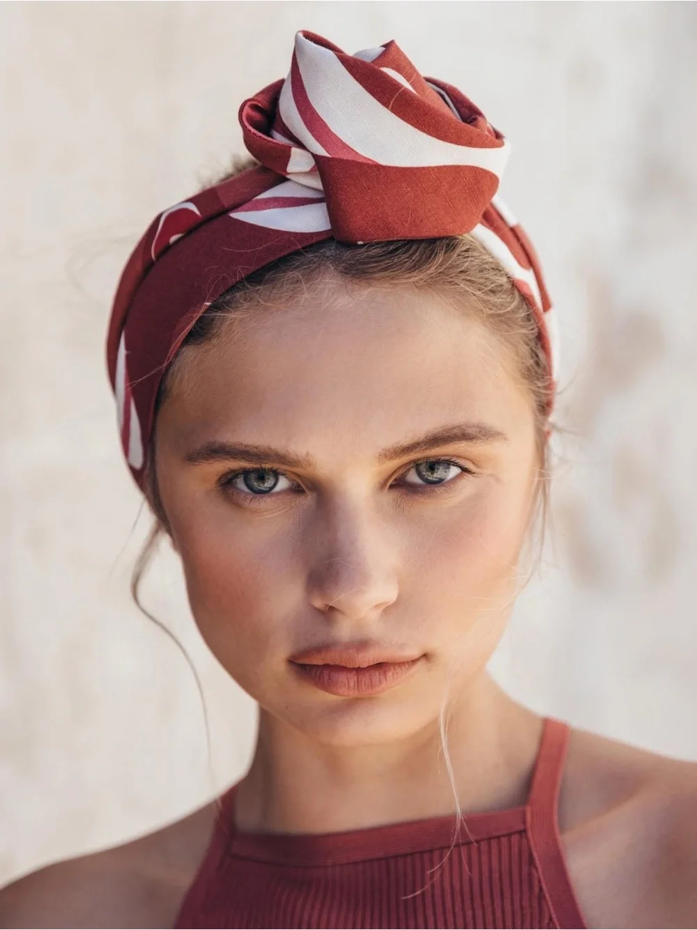 CULT GAIA Silk Head Band Turban Wrap